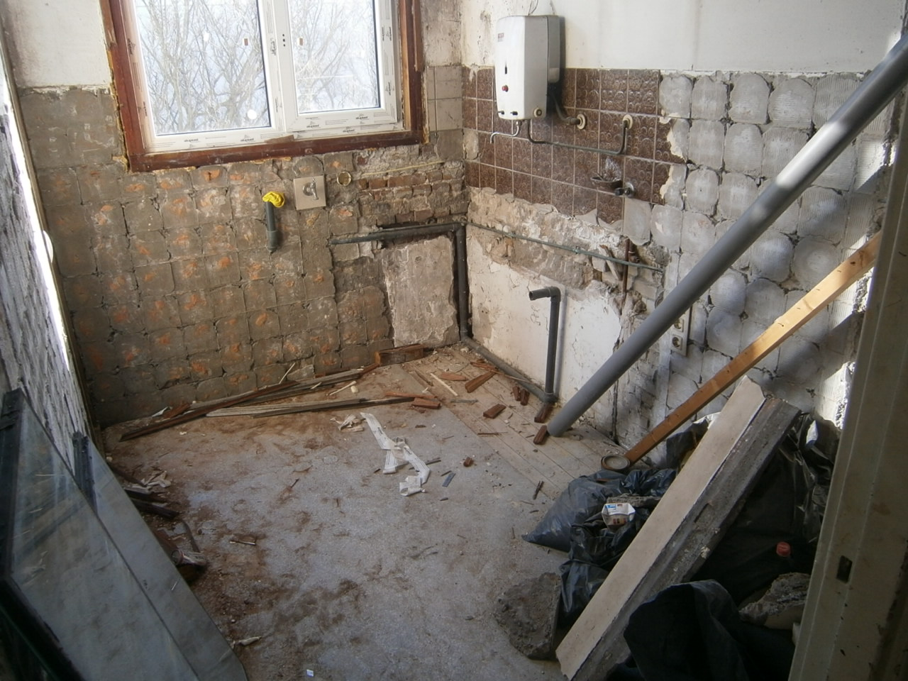 Voor de renovatie